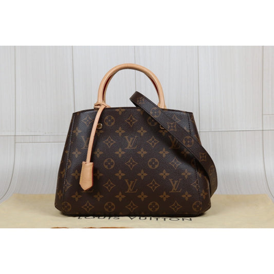 Rank AB ｜LV Monogram Montaigne BB Hand Bag Shoulder Bag｜W24051301