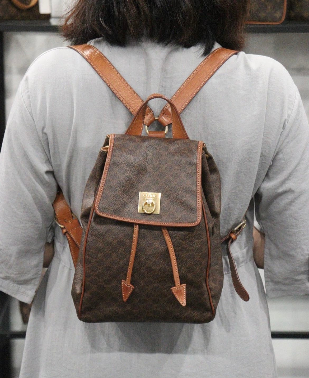 Rank AB ｜ CELINE Macadam Backpack ｜23091603