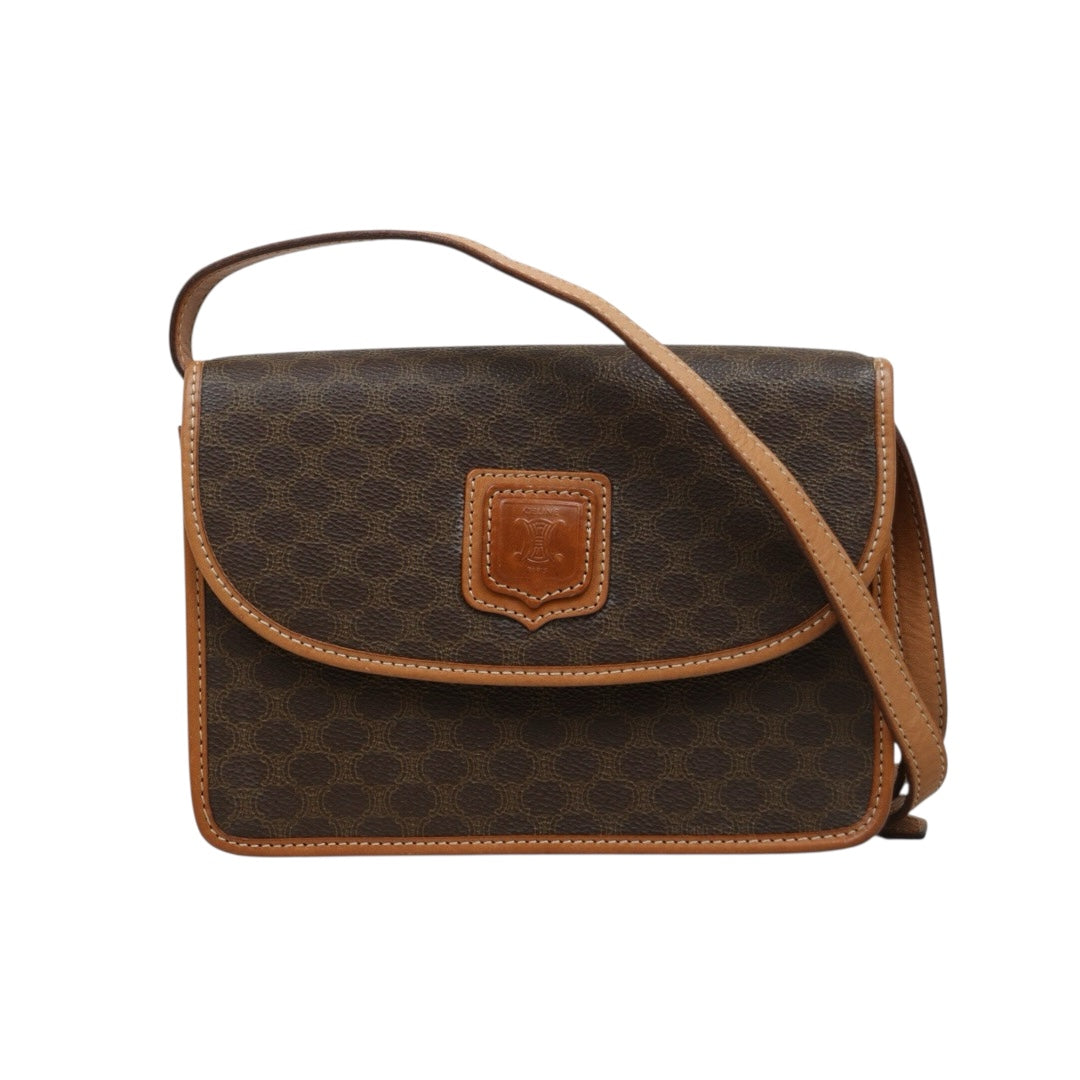 Good ( Rank AB)｜ CELINE Macadam Shoulder Bag ｜25120616