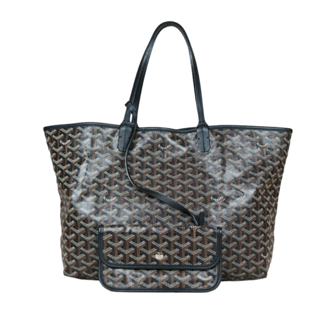 Very Good ( Rank A) ｜ Goyard Saint-Louis PM Tote Bag Black｜S24071438