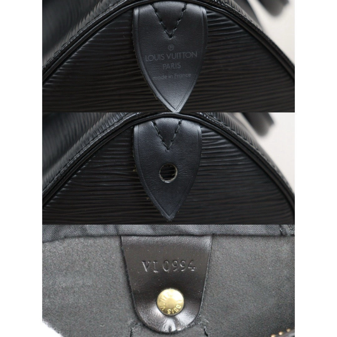 Good ( Rank AB)｜ LV Epi Speedy 25 Hand Bag Black｜25052110