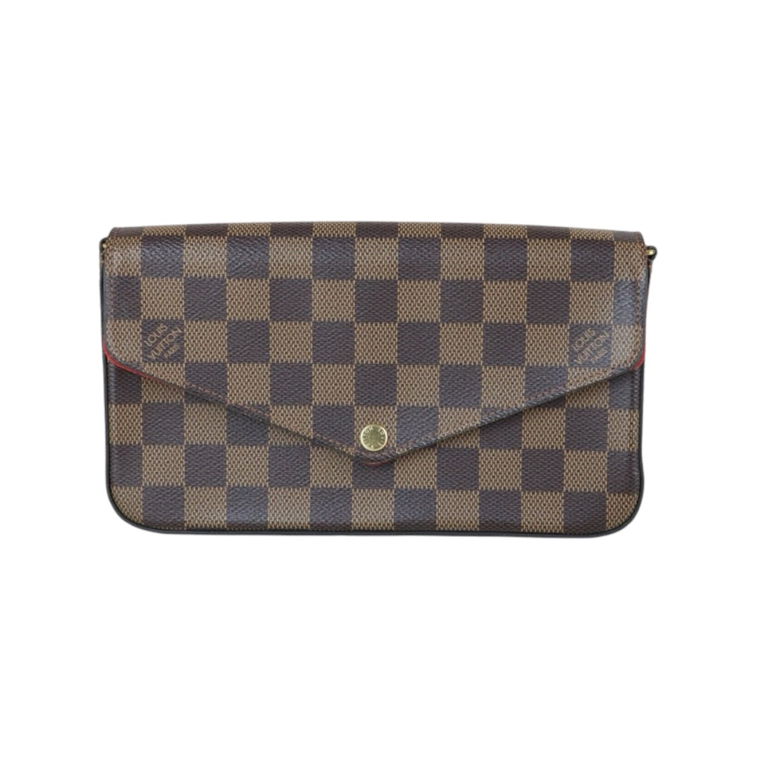 Very Good ( Rank A)｜LV Damier Pochette Felicie Shoulder Bag｜X24122202