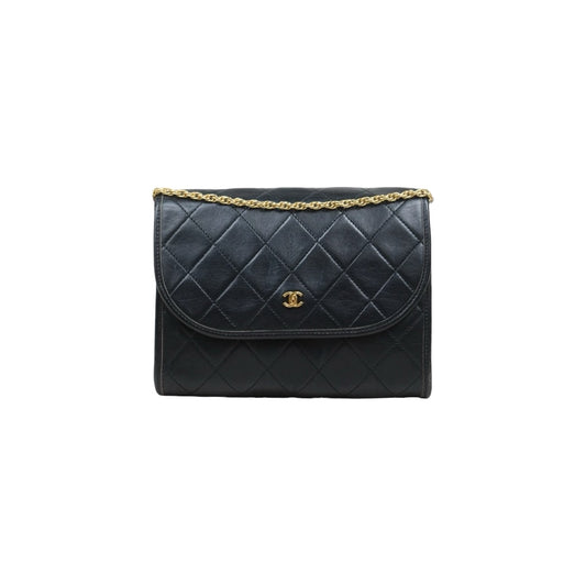 Very Good ( Rank A)｜ CHANEL Mini Coco Mark  Lambskin Matrasse Chain Shoulder Bag ｜25120617