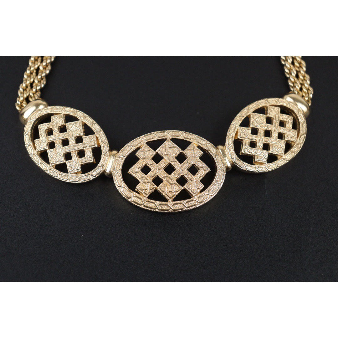 Very Good ( Rank A) ｜ Dior  Necklace Gold Plated ｜Q24041505