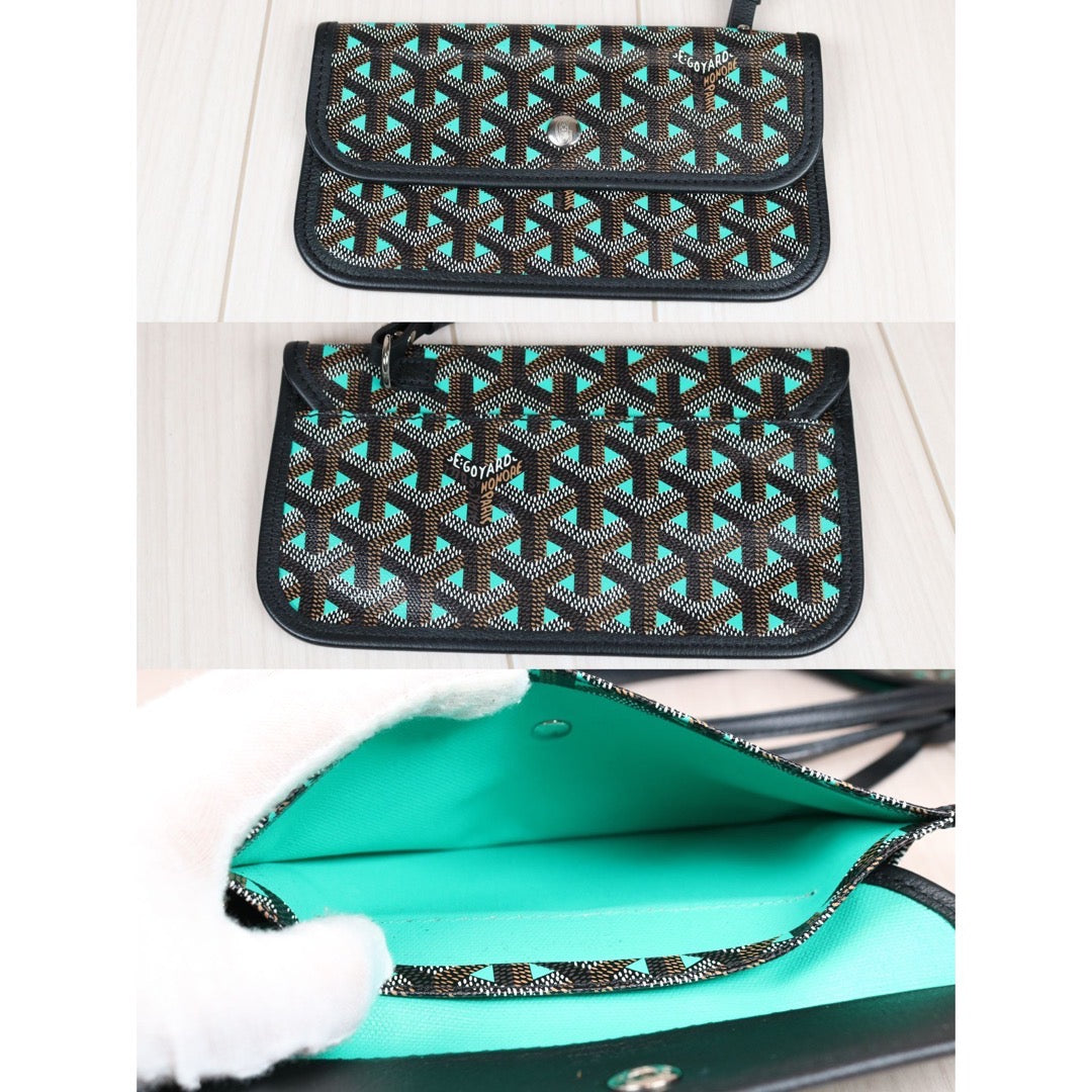 Rank A ｜ Goyard Saint-Louis PM Tote Bag Green｜S24071603