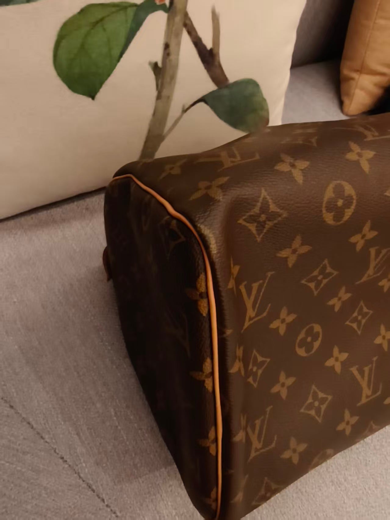 Include Entrupy Certificate of Authenticity｜Very Good (Rank A) ｜ Louis Vuitton Monogram Speedy 30 Hand Bag