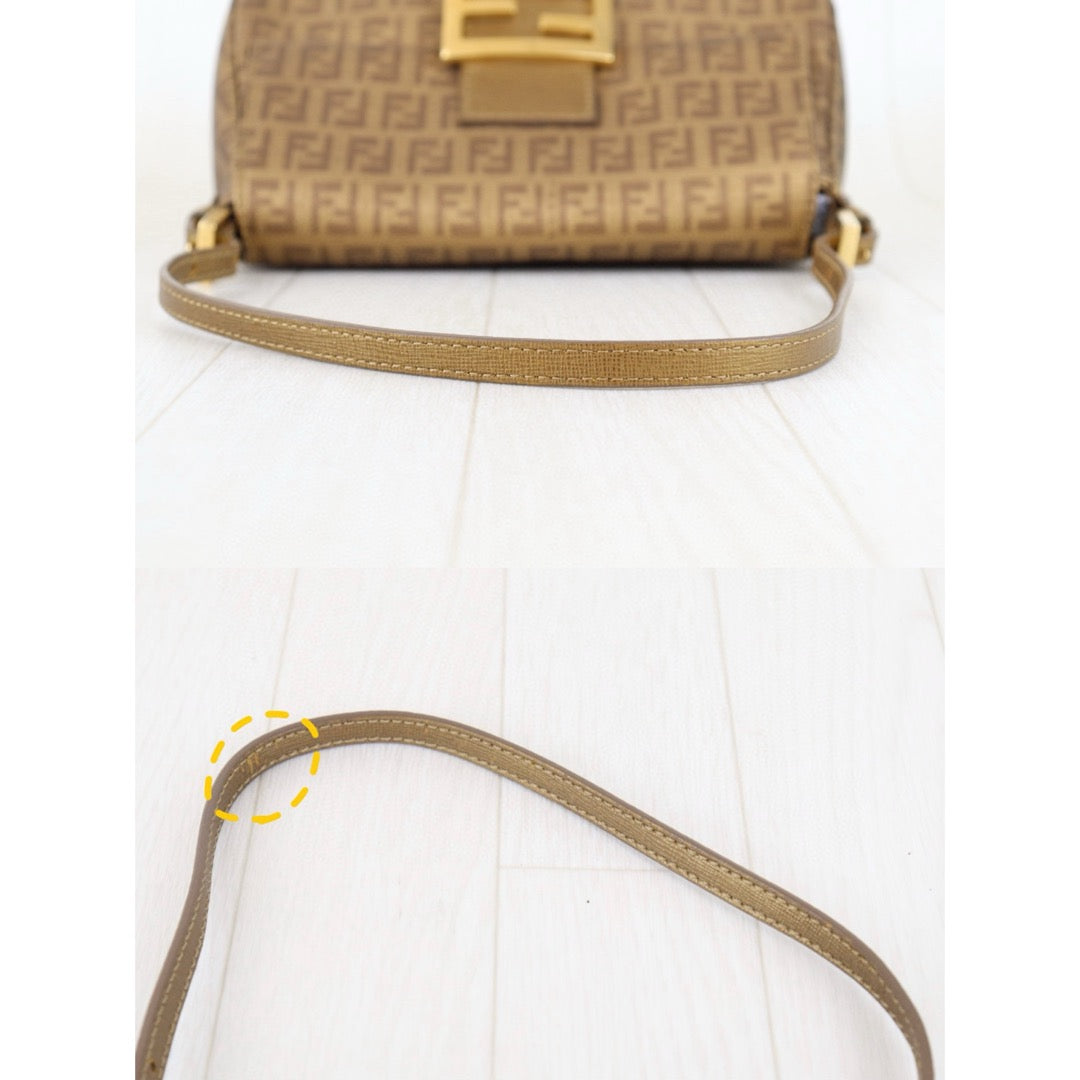 Very Good ( Rank A)｜ FENDI Mamma Baguette Shoulder Bag  Gold Hardware｜Y25011005