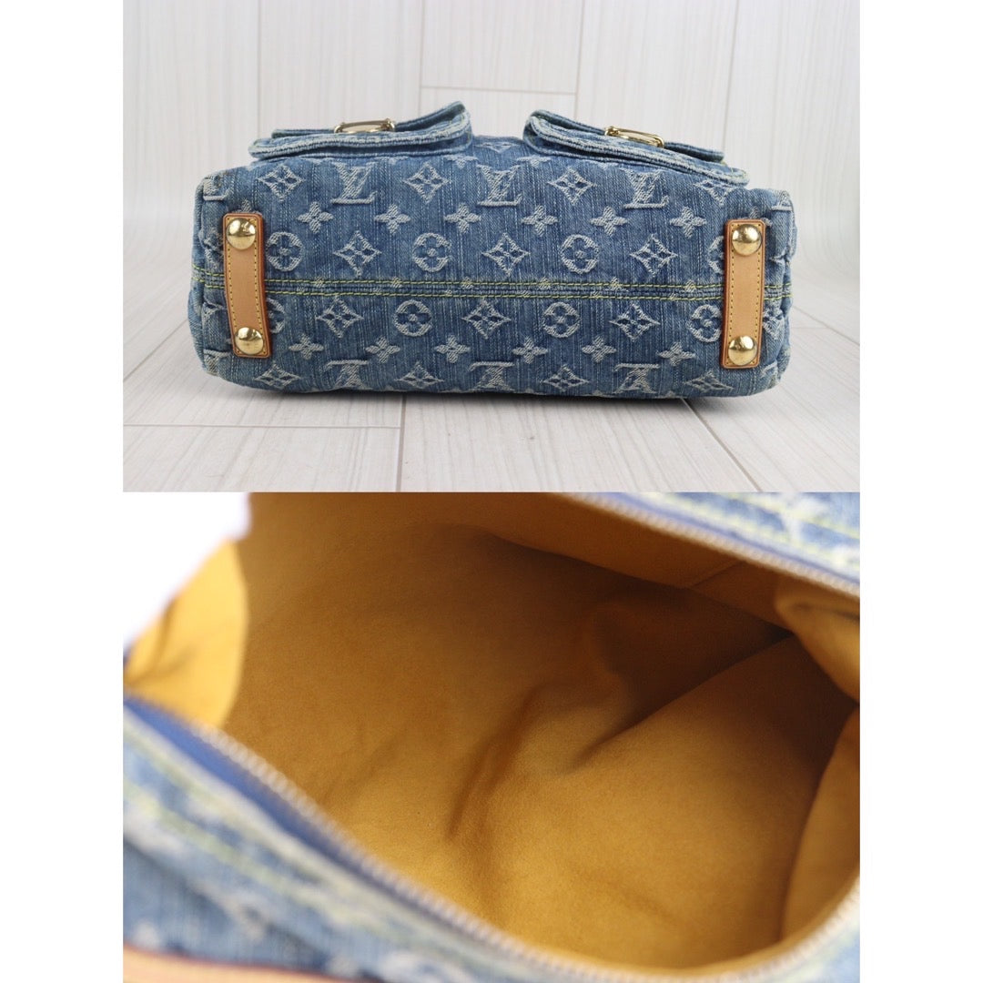 Rank AB ｜ LV Monogram Denim Buggy PM Shoulder Bag  ｜23090101