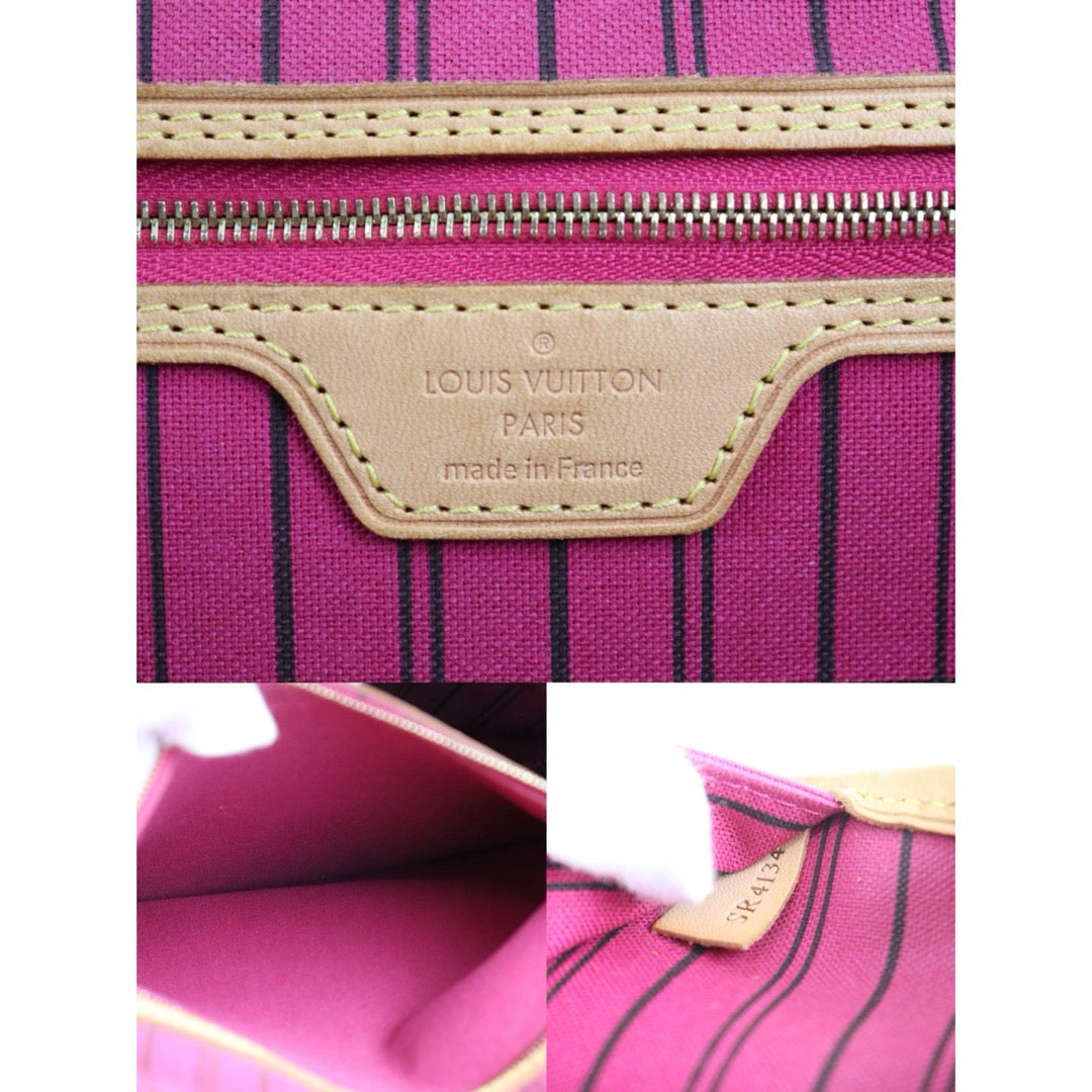 Include Entrupy Certificate of Authenticity｜Good ( Rank AB)｜Louis Vuitton Monogram Neverful MM ShoulderBag With Pouch｜S26053005