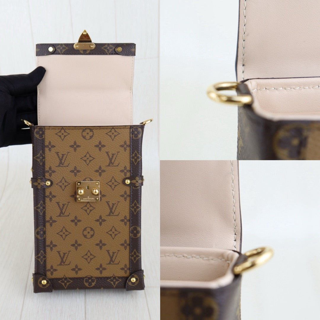 Very Good ( Rank A)｜ LV  Monogram Trunk Phone Pochette Brown｜S25011701