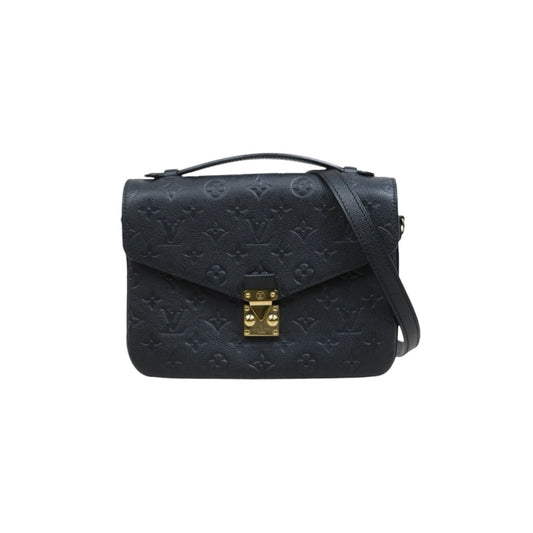 Include Entrupy Certificate of Authenticity｜Very Good ( Rank A)｜Louis Vuitton Monogram Empreinte Pichette Metis ShoulderBag Black IC Chips Model｜S26022603