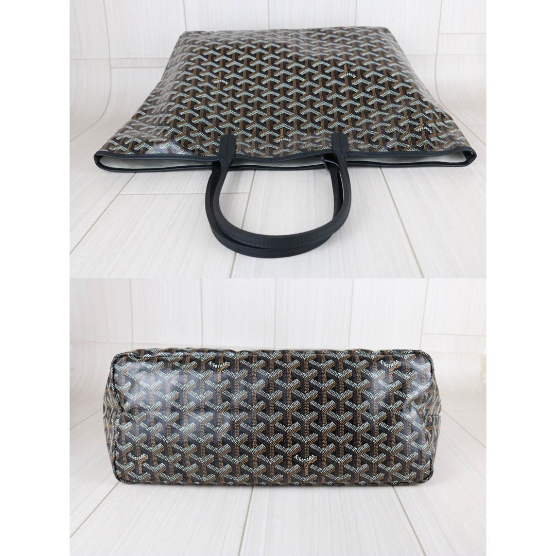 Excellent（Rank SA）｜ Goyard Saint-Louis PM Tote Bag Black｜S25111602