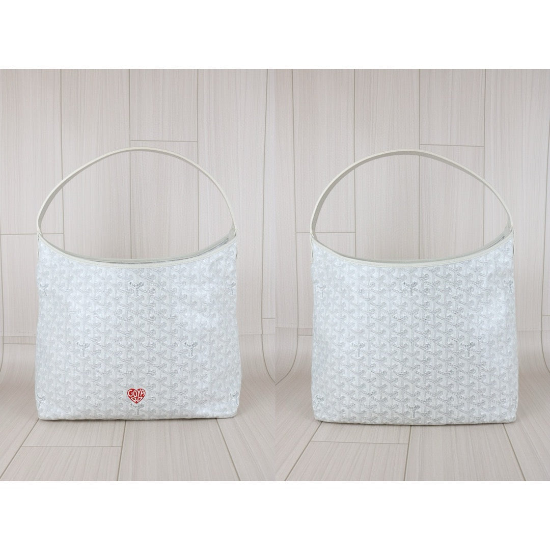 Very Good ( Rank A) ｜ Goyard Boheme Hobo Shoulder Bag White｜B25032902