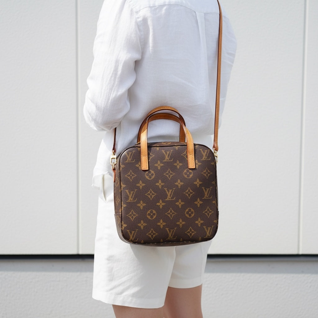 Include Entrupy Certificate of Authenticity｜Good ( Rank AB)｜ Louis Vuitton Monogram Spontini Shoulder Bag ｜26050707