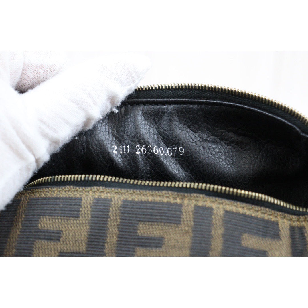 Rank A ｜ FENDI PM Zucca Handbag ｜24030718