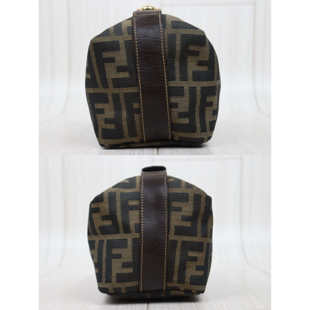 Good ( Rank AB)｜ FENDI PM Zucca Handbag ｜25071004