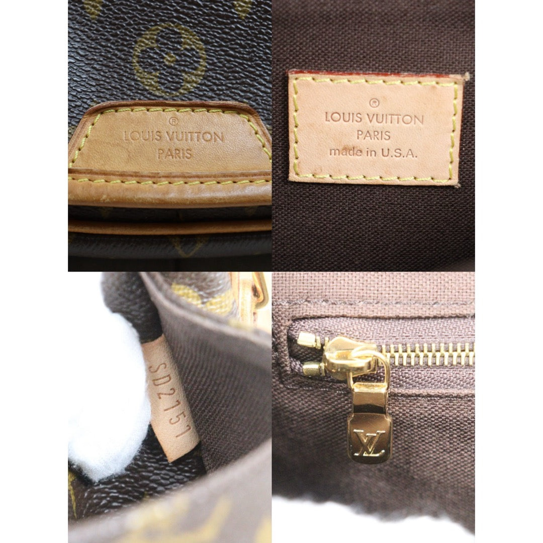 Include Entrupy Certificate of Authenticity｜Good ( Rank AB)｜Louis Vuitton Monogram Menilmoutant ShoulderBag PM｜26020601