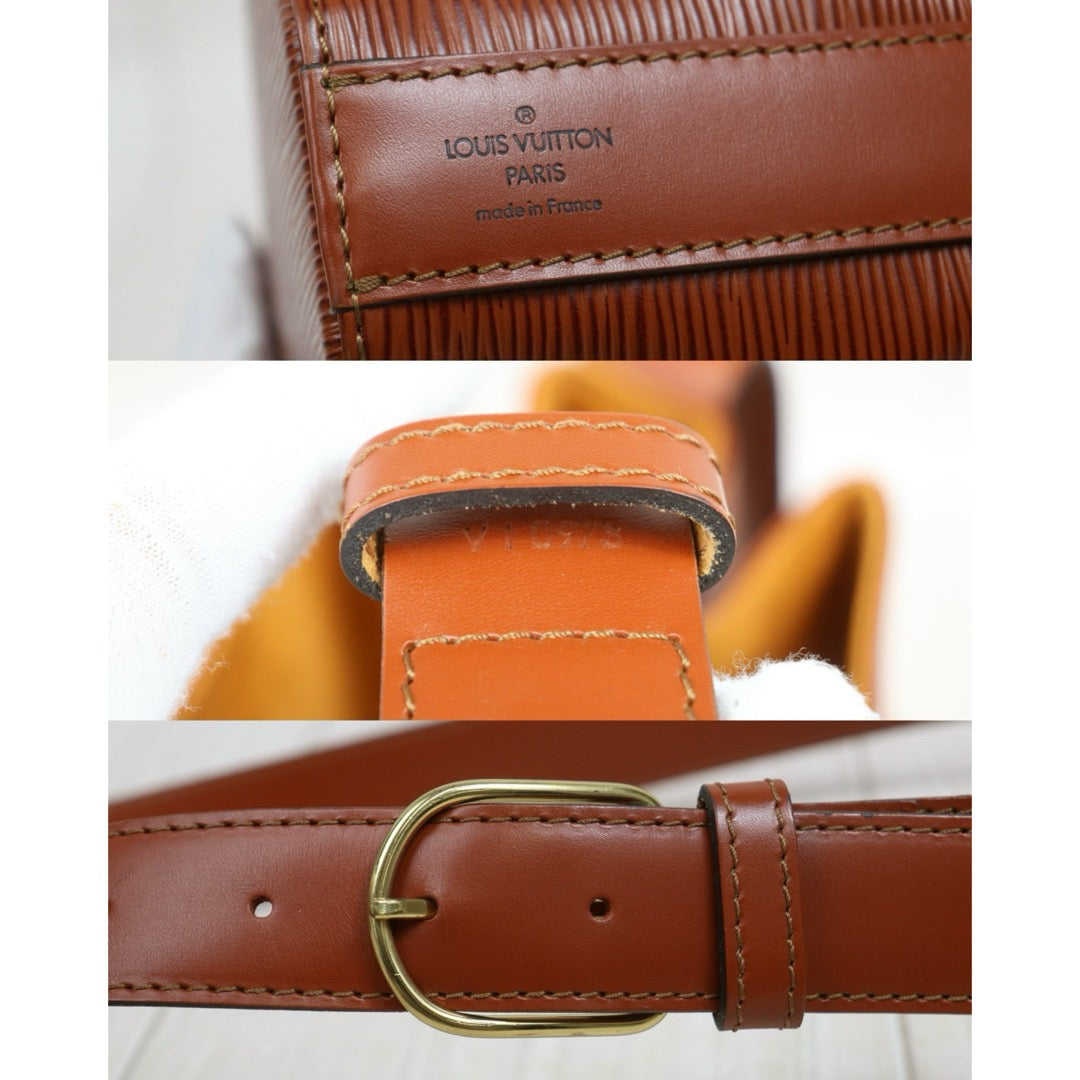 Include Entrupy Certificate of Authenticity｜Very Good ( Rank A)｜ Louis Vuitton Epi Sack de Paul Shoulder Bag Caramel｜26060801