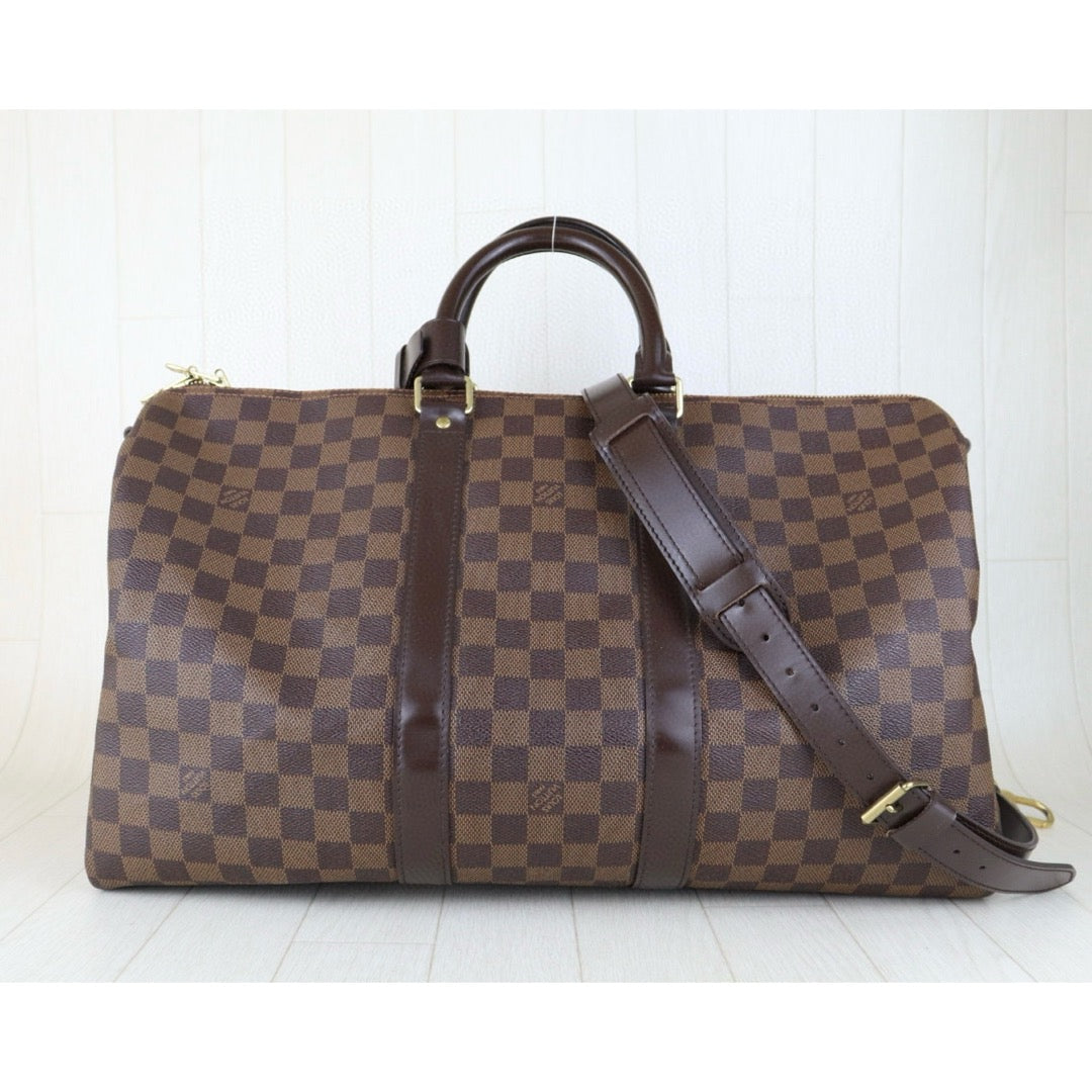 Very Good ( Rank A)｜ LV Damier Keypol Bandrière 45 With Shoulderstrap｜H25011326