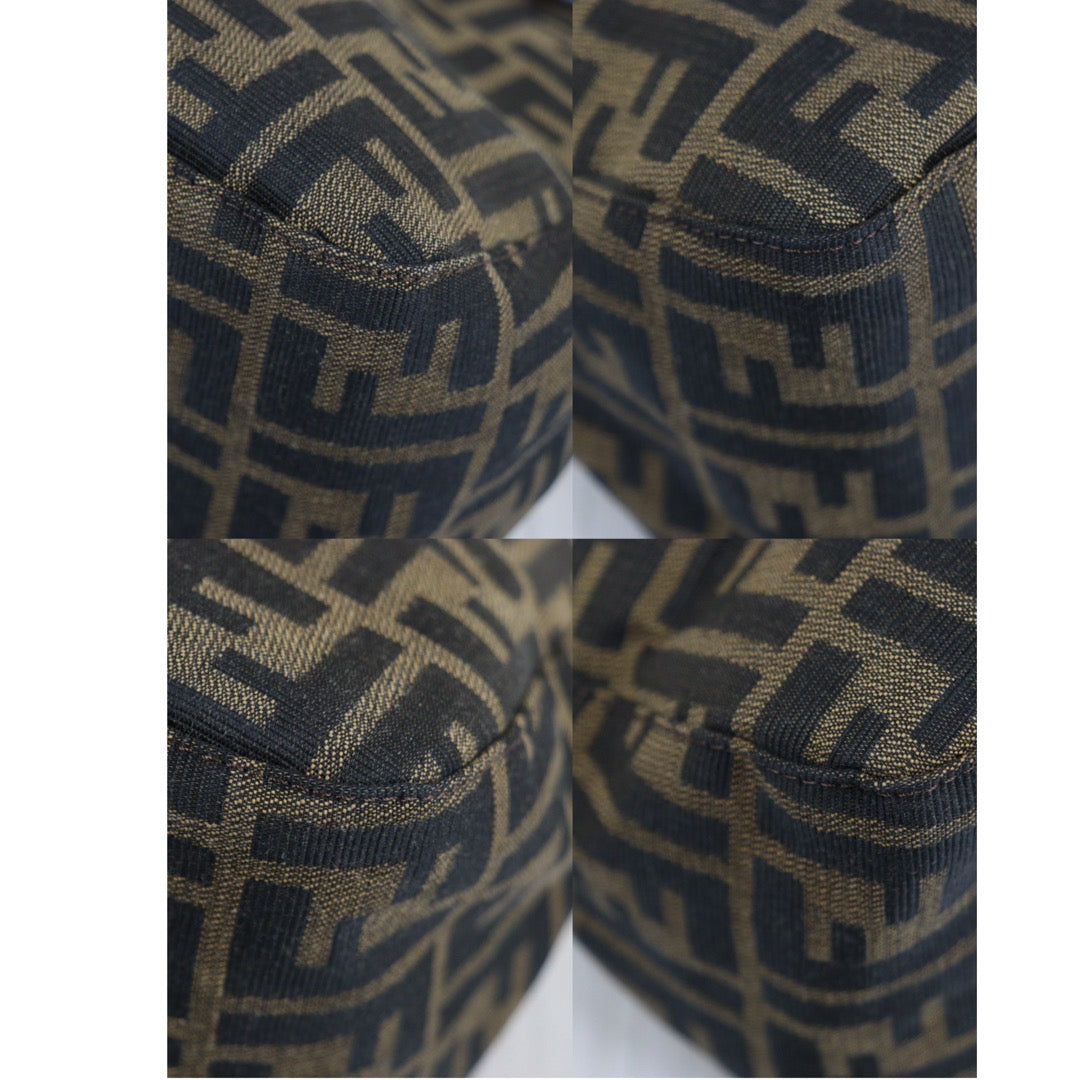 Rank A｜ FENDI Zucca Mamma Shoulder Bag ｜24031210