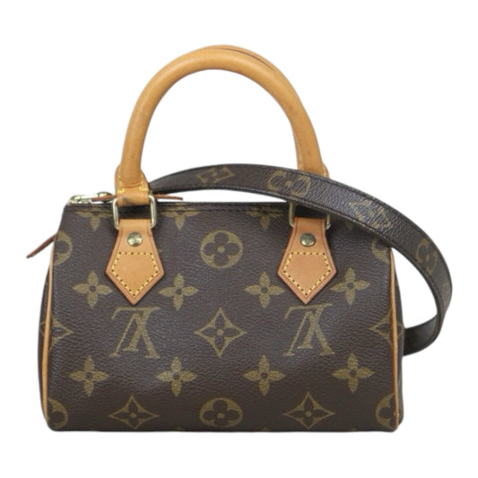 Good ( Rank AB)｜ LV Monogram Mini Speedy Handbag With Shoulderstrap｜24091901