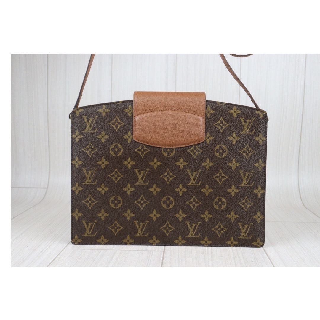 Rank A｜  LV Monogram Courcelles Shoulder Bag ｜23110216