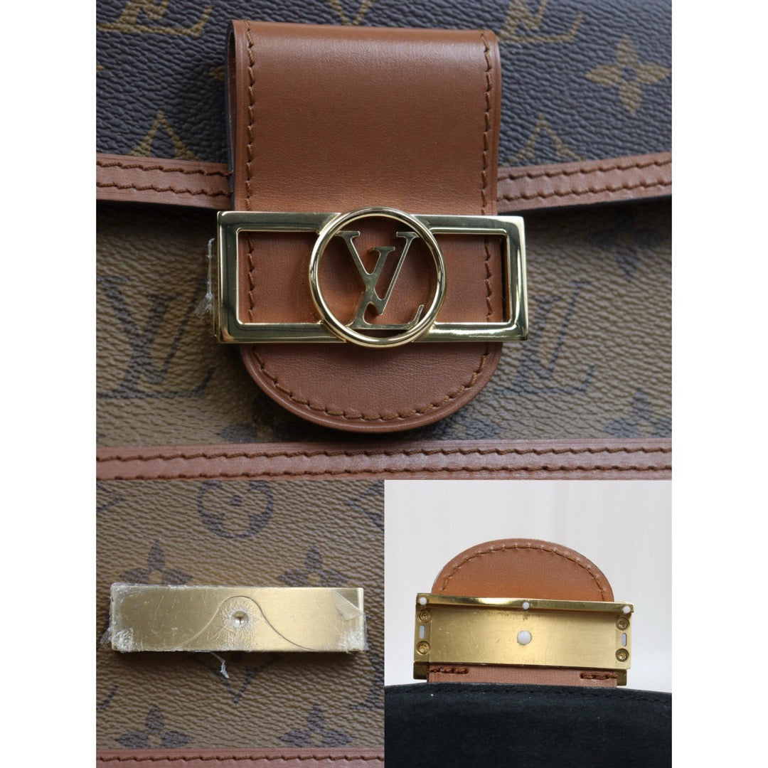 Very Good ( Rank A) ｜LV Monogram Reverse Dauphine Mini WOC Chain Shoulder Bag ｜S25021018