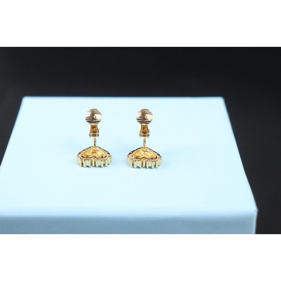 Very Good ( Rank A)｜ Dior CD Earring Gold Plated｜24082904