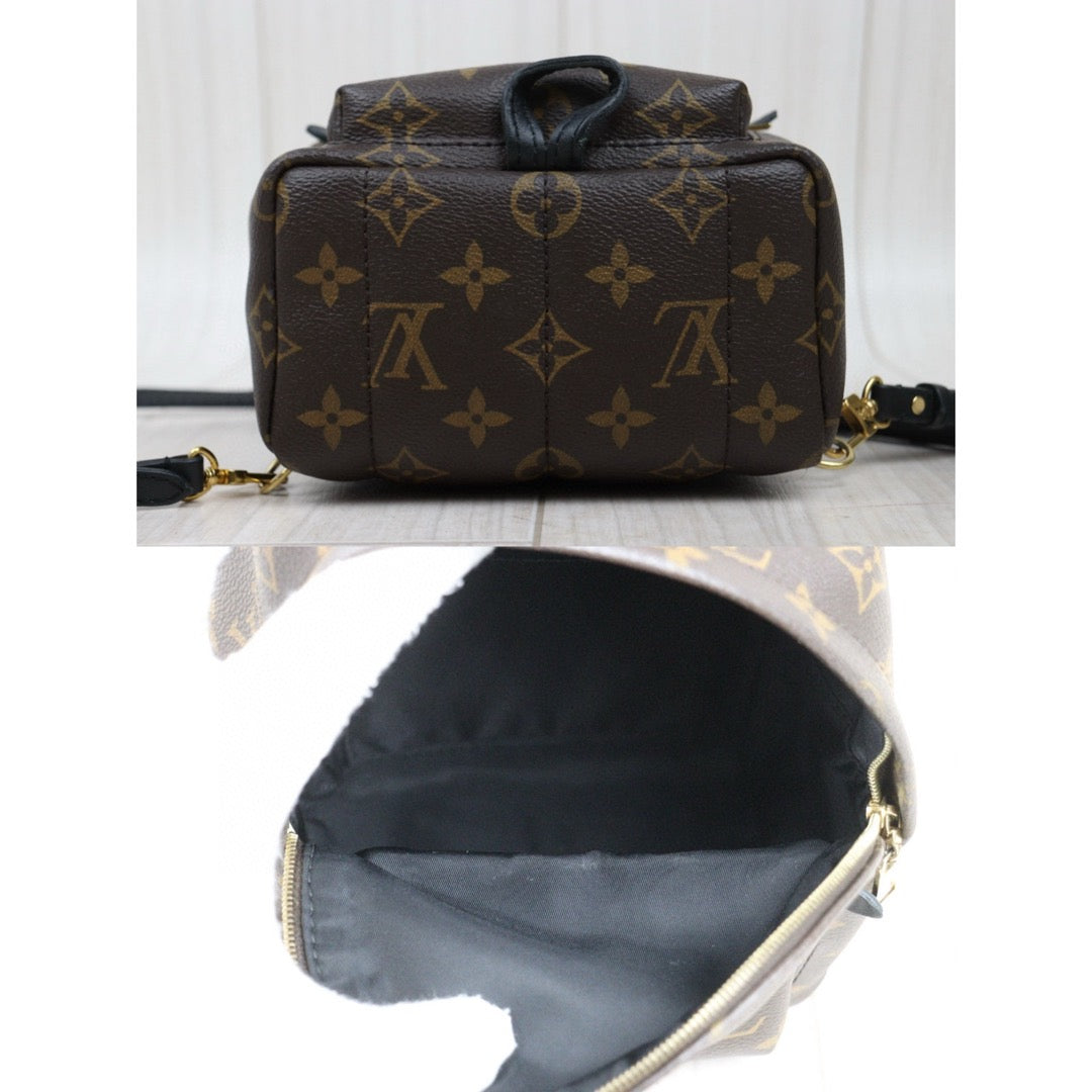 Good ( Rank AB)｜  LV Monogram Coated Canvas Palm Springs Mini Backpack｜S25021013