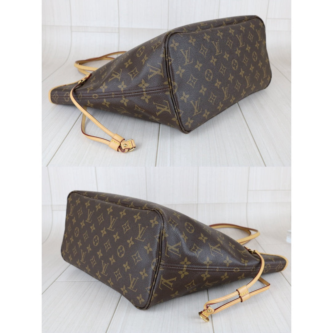 Include Entrupy Certificate of Authenticity｜Good ( Rank AB)｜ Louis Vuitton Monogram Neverful MM ShoulderBag With Pouch  ｜S26030807