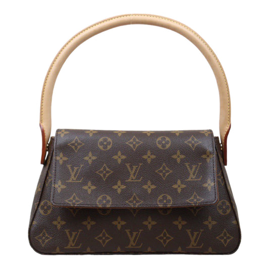 Rank AB ｜ LV Monogram Looping Mini Shoulder Bag ｜24061202