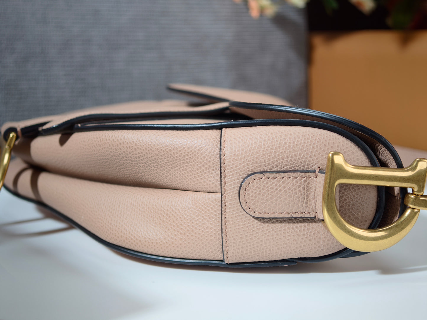 Very Good ( Rank A)｜Dior Trotter Saddle Shoulder Bag Medium  Current Model