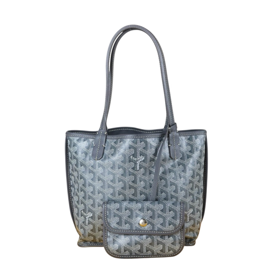 Very Good ( Rank A) ｜ Goyard Anjou Mini Tote Bag Gray｜X25111308
