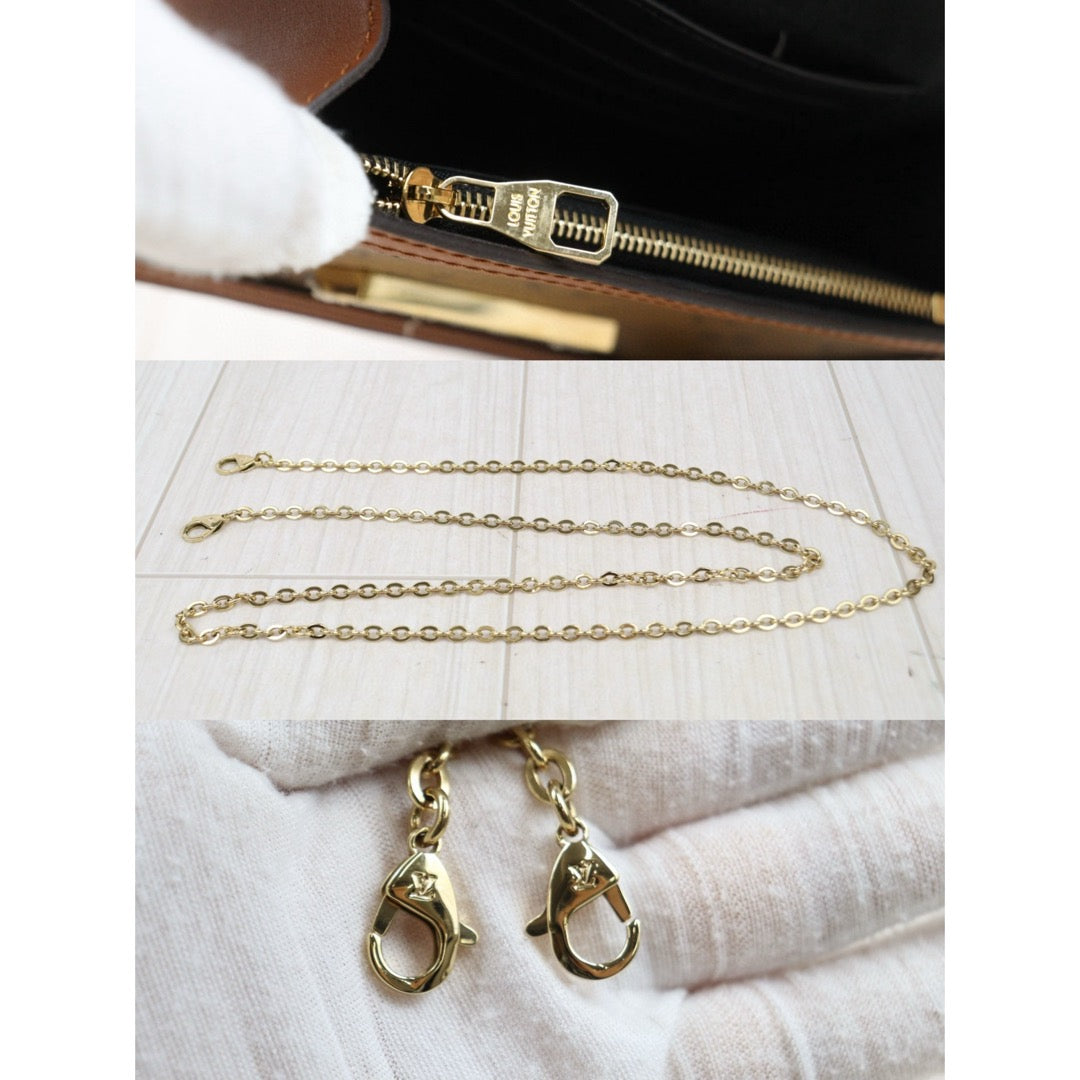 Very Good ( Rank A) ｜LV Monogram Reverse Dauphine Mini WOC Chain Shoulder Bag ｜S25021018