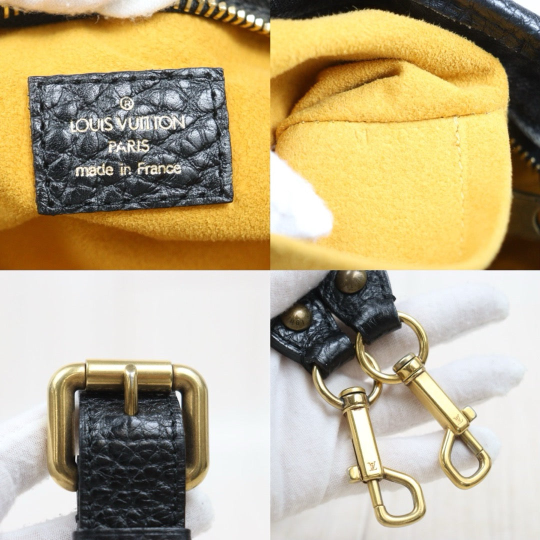 Good ( Rank AB)｜ LV Denim Monogram Black Tote Bag Shoulder Bag｜26030801