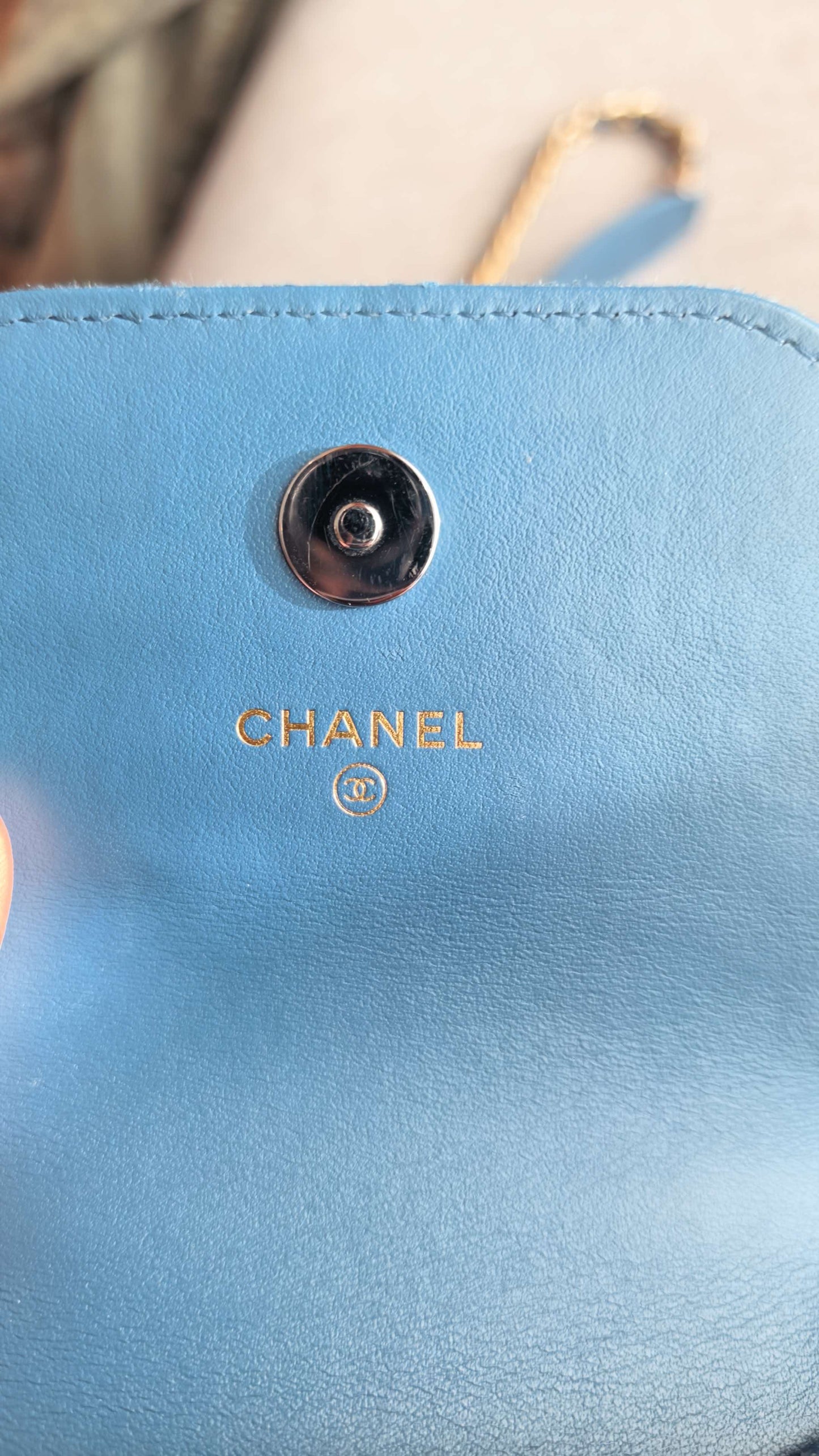 First installment 1/4｜ CHANEL Matrasse Chain Demin Blue 19Bag Shoulderbag