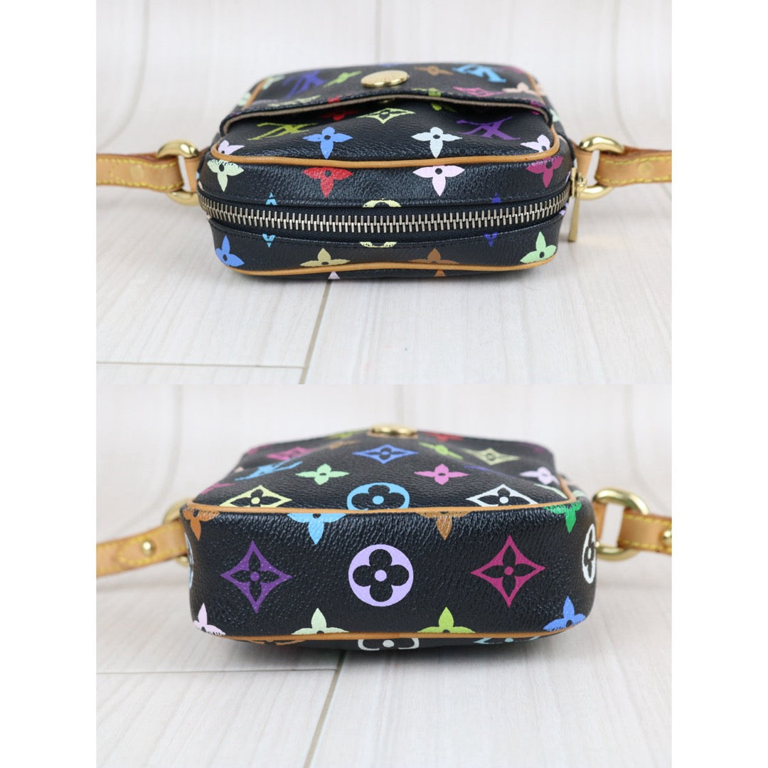 Include Entrupy Certificate of Authenticity｜Good ( Rank AB) ｜  Louis Vuitton Monogram Multicolor Lift Shoulder Bag｜S26061704