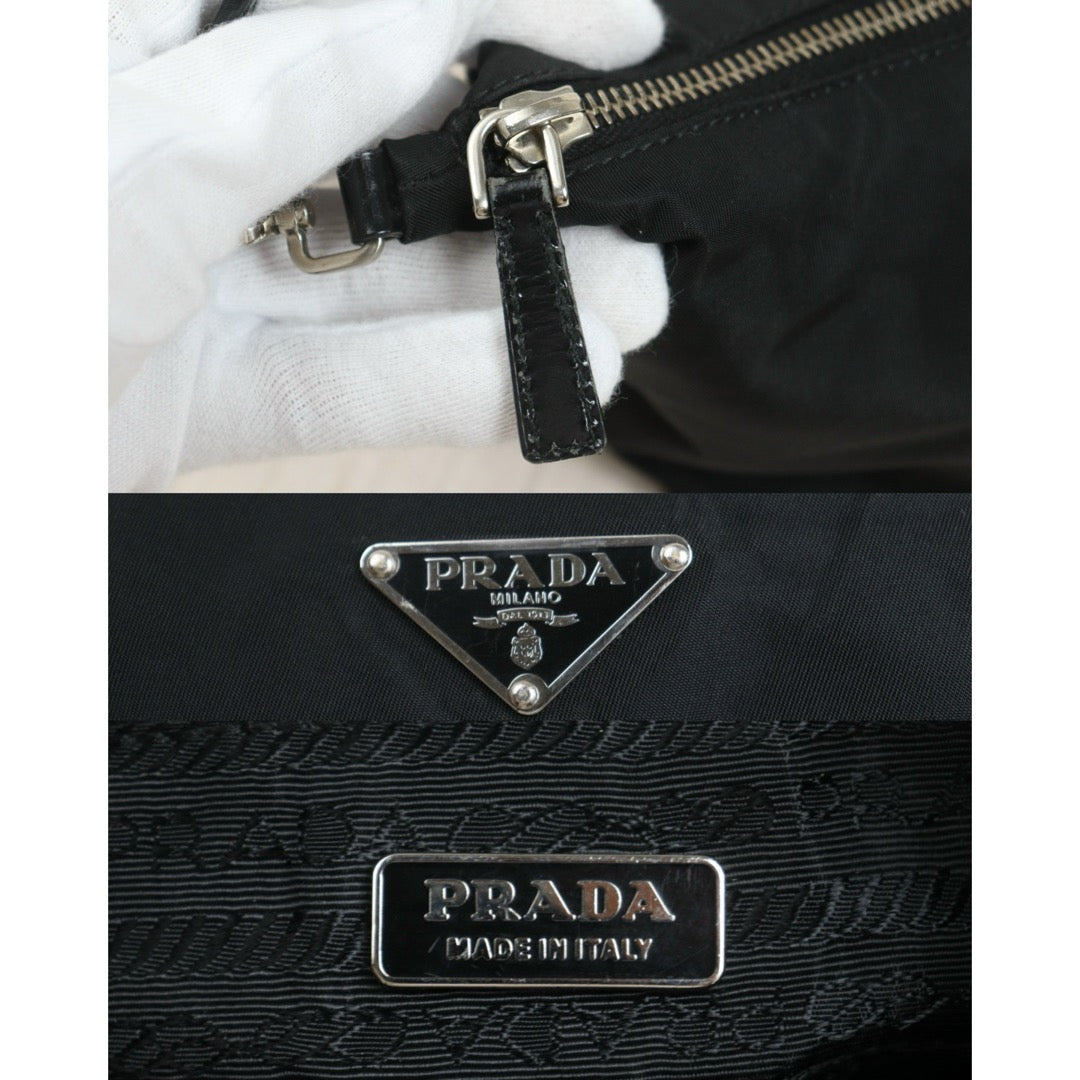 Include Entrupy Certificate of Authenticity｜Good ( Rank AB)｜ PRADA Tessuto Nylon Mini Shoulder Bag ｜26102306