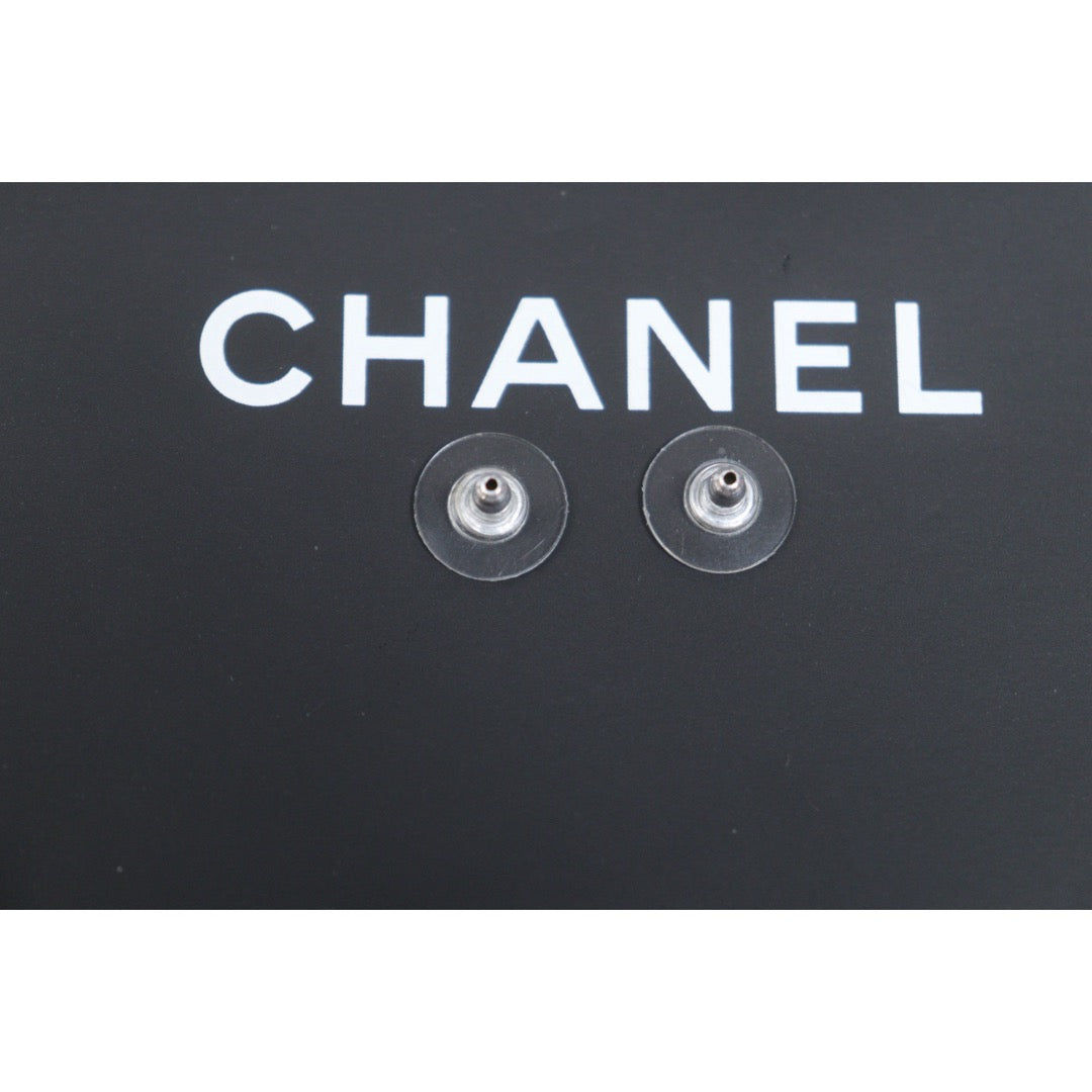 Include Authentic Detective Certificate of Authenticity｜Very Good ( Rank A) ｜CHANEL C20A COCO Mark Rhinestone Earrings Made In 2020 Year｜26093004