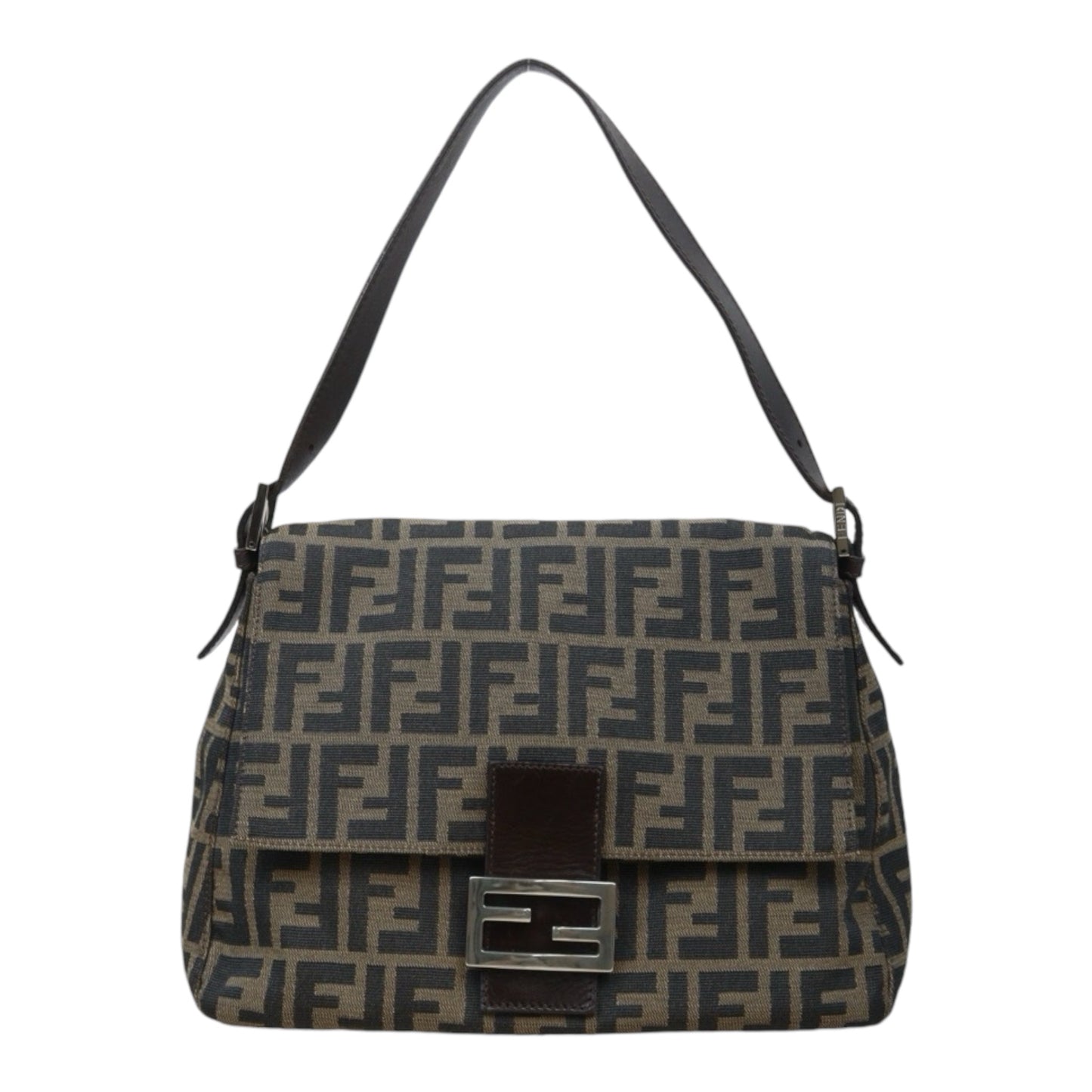 Very Good ( Rank A) ｜ FENDI Zucca Mamma Baguette Shoulder Bag ｜24091208