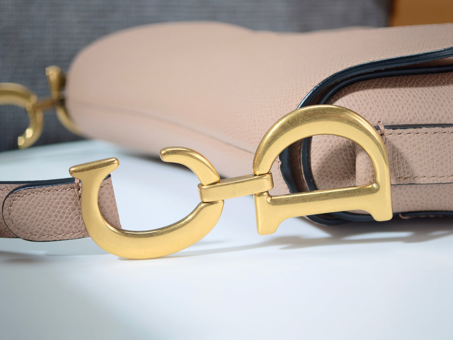 Very Good ( Rank A)｜Dior Trotter Saddle Shoulder Bag Medium  Current Model