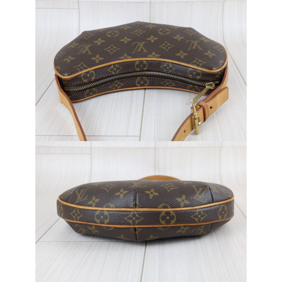 Include Entrupy Certificate of Authenticity｜Good ( Rank AB)｜Louis Vuitton Monogram Croissant PM ShoulderBag ｜Z26102201