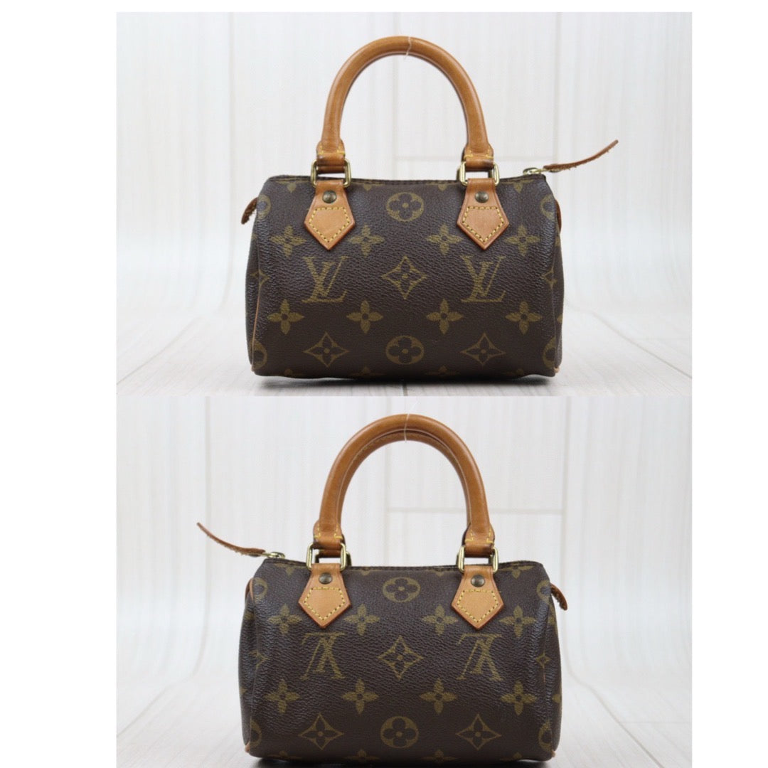 Rank AB ｜ LV Monogram Mini Speedy Handbag ｜24040415