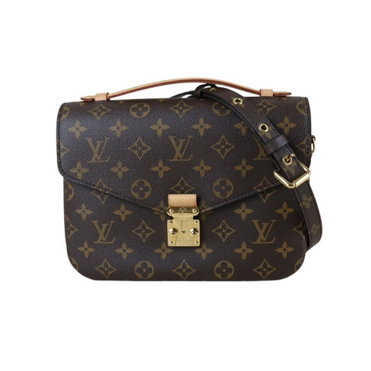 Include Entrupy Certificate of Authenticity｜Very Good ( Rank A) ｜LV Monogram Pichette Metis ShoulderBag  IC Chips Model｜X26100702