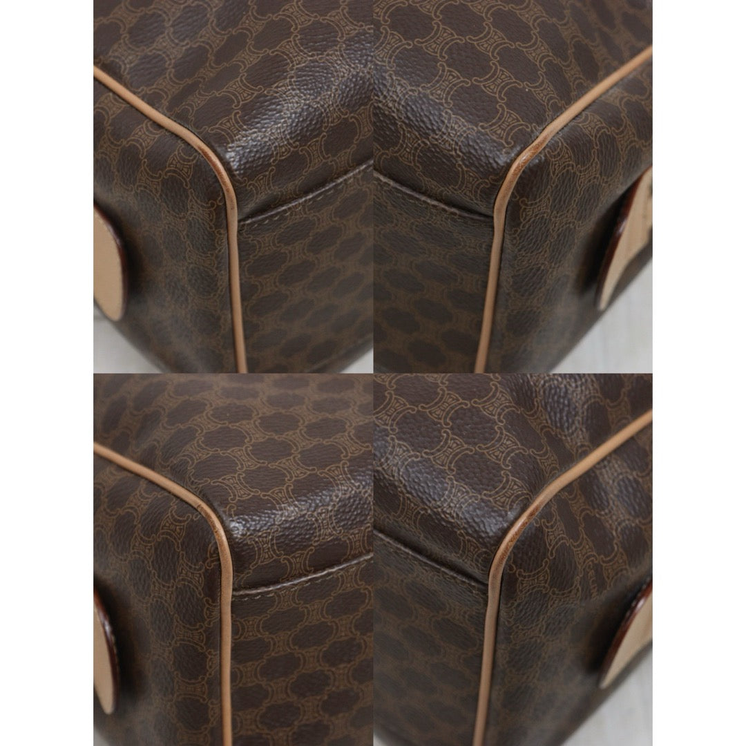 Include Entrupy Certificate of Authenticity｜Good ( Rank AB) ｜CELINE Macadam Boston Handbag Shoulder Bag  ｜26070903