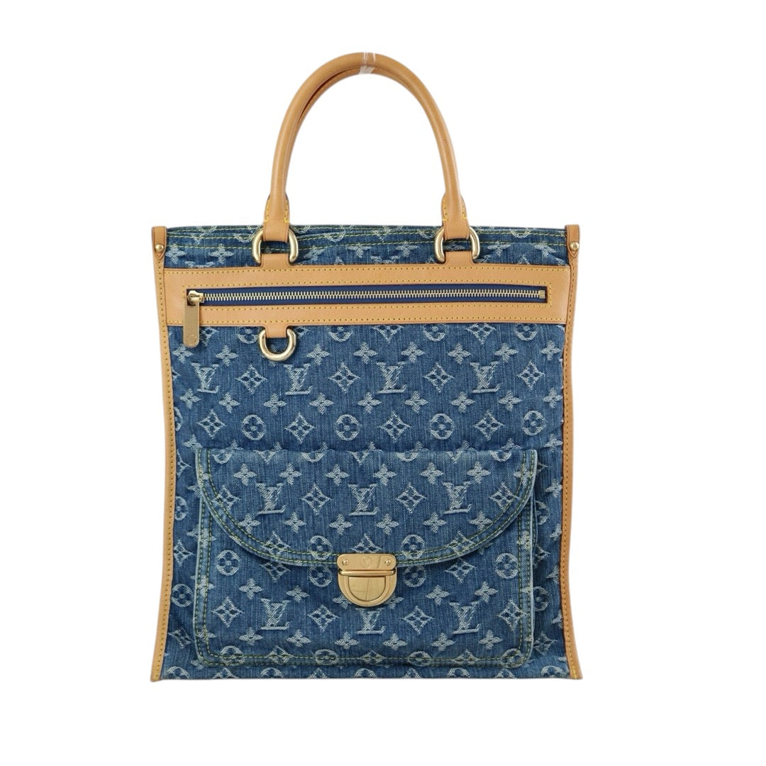 Good ( Rank AB)｜  LV Monogram Denim  Tote Bag ｜S24110603