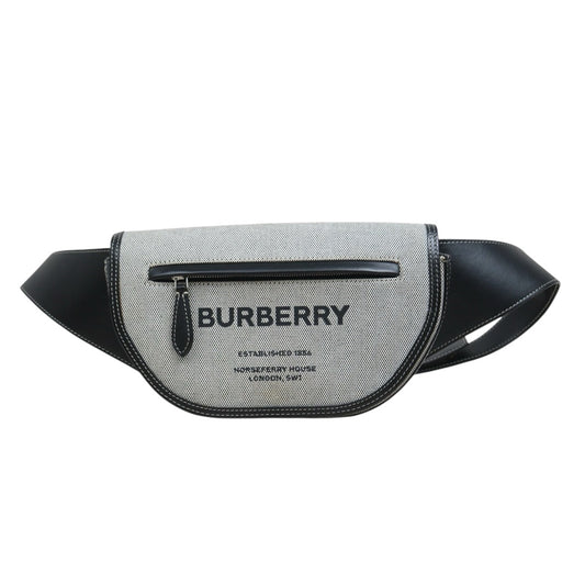 Include Entrupy Certificate of Authenticity｜Good ( Rank AB)｜Burberry  Canvas Bonded Waist Bag ｜W26061001