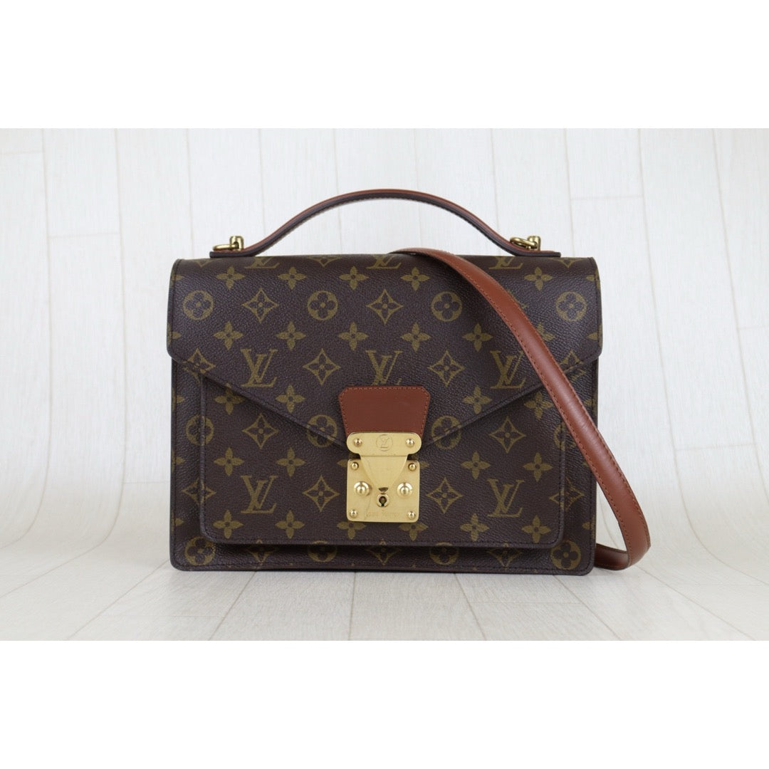Good ( Rank AB)｜ LV Monogram Monceau28 Shoulder Bag ｜S25091005