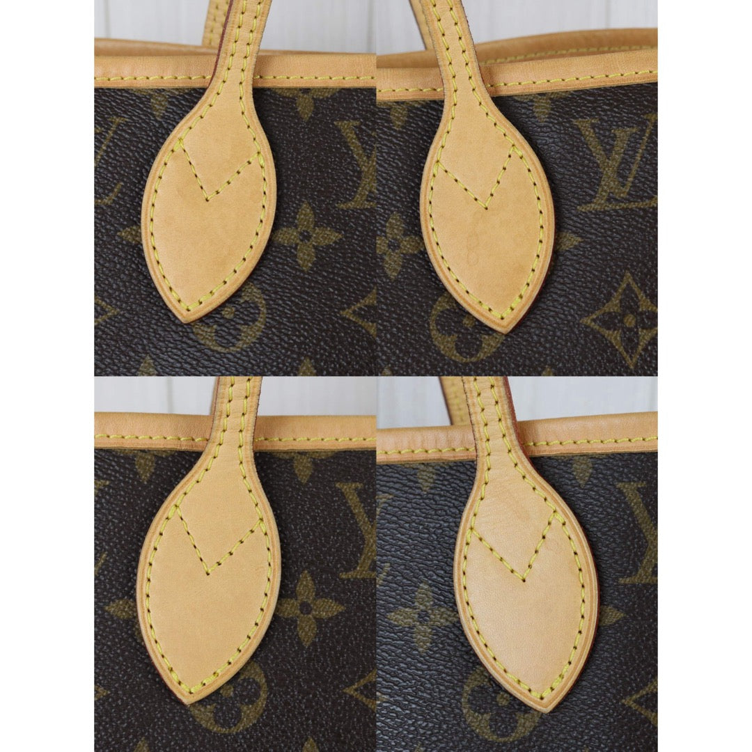 Include Entrupy Certificate of Authenticity｜Good ( Rank AB)｜ Louis Vuitton Monogram Neverful MM ShoulderBag With Pouch  ｜S26030807