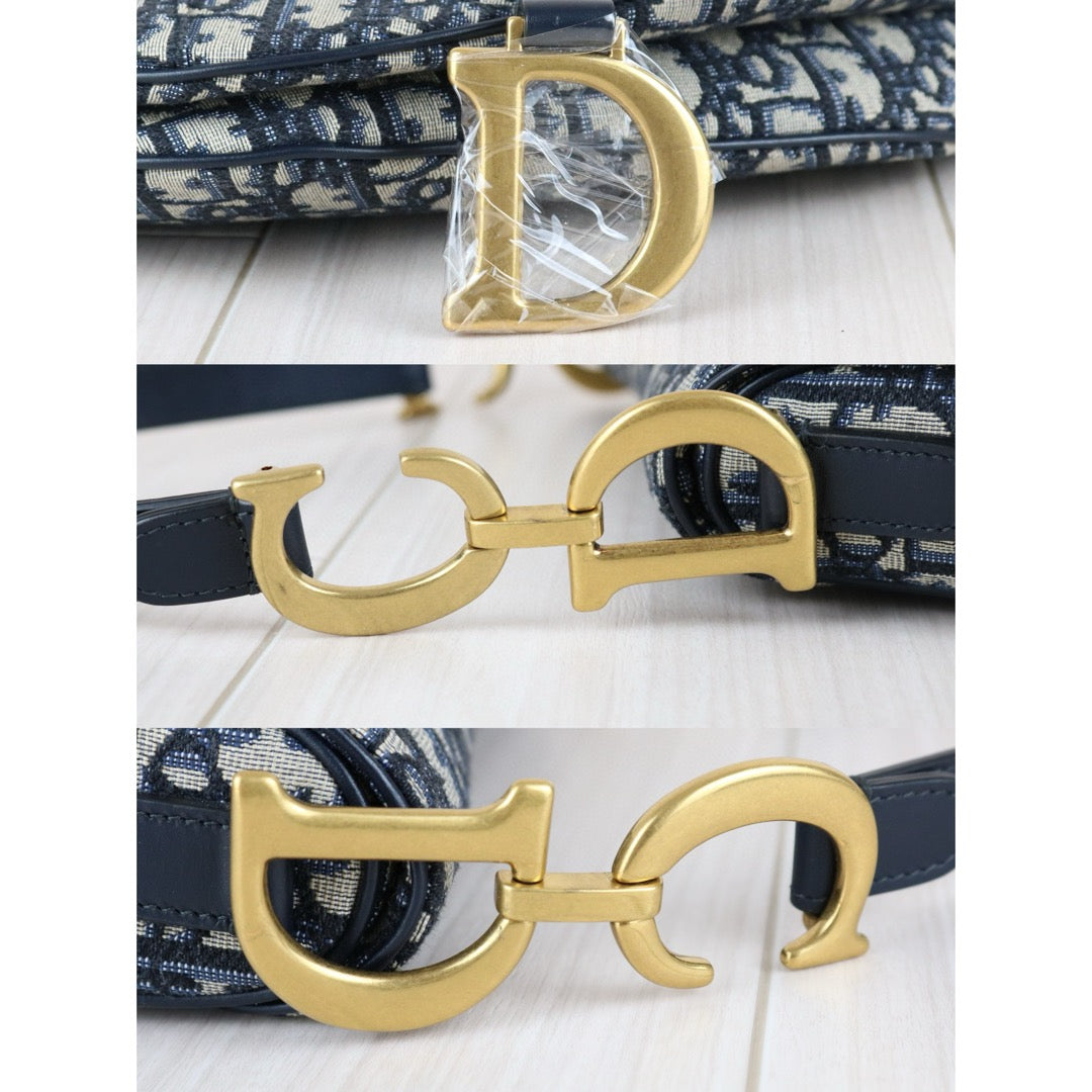 Very Good ( Rank A)｜Dior Trotter Saddle Shoulder Bag Medium｜J25042403